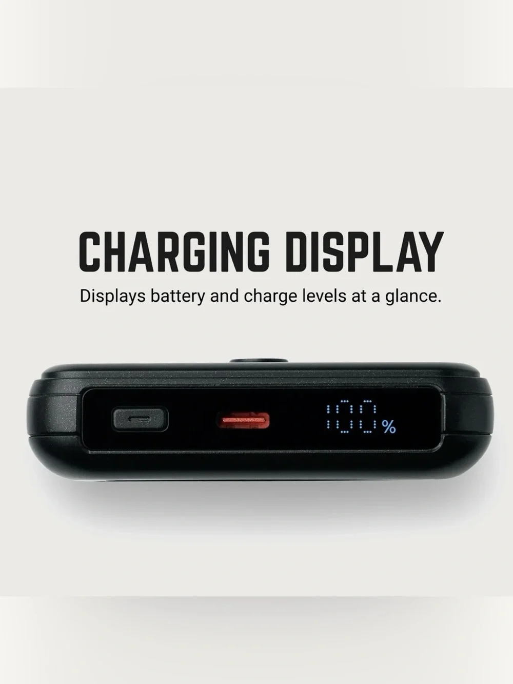 RIDGE POWER BANK • MAGSAFE ‘MATTE BLACK’